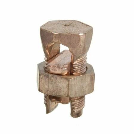 AMERICAN IMAGINATIONS 6 in. Copper Brushed Split Bolt Connector AI-37289